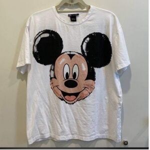 ISO- Zara Mickey Mylar balloon tee